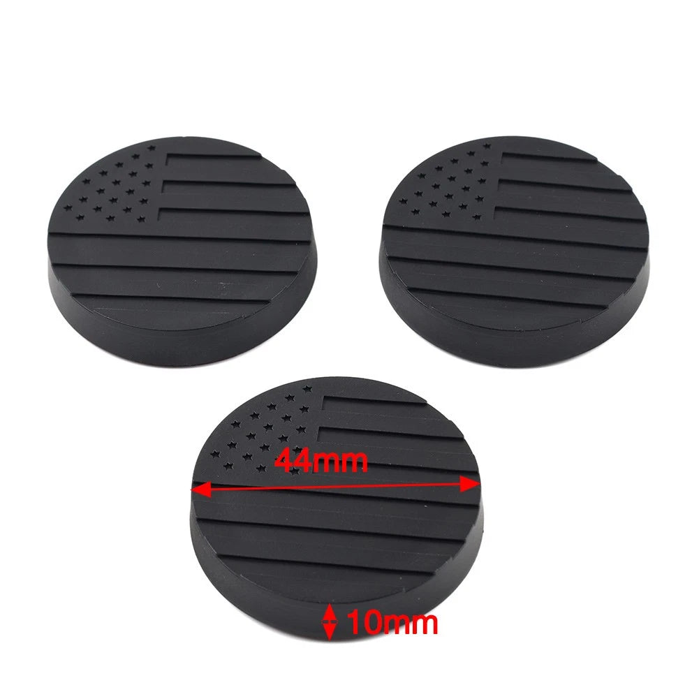 Lock Door Key Hole Socket Cover Trim for Jeep Wrangler (1997–2023)