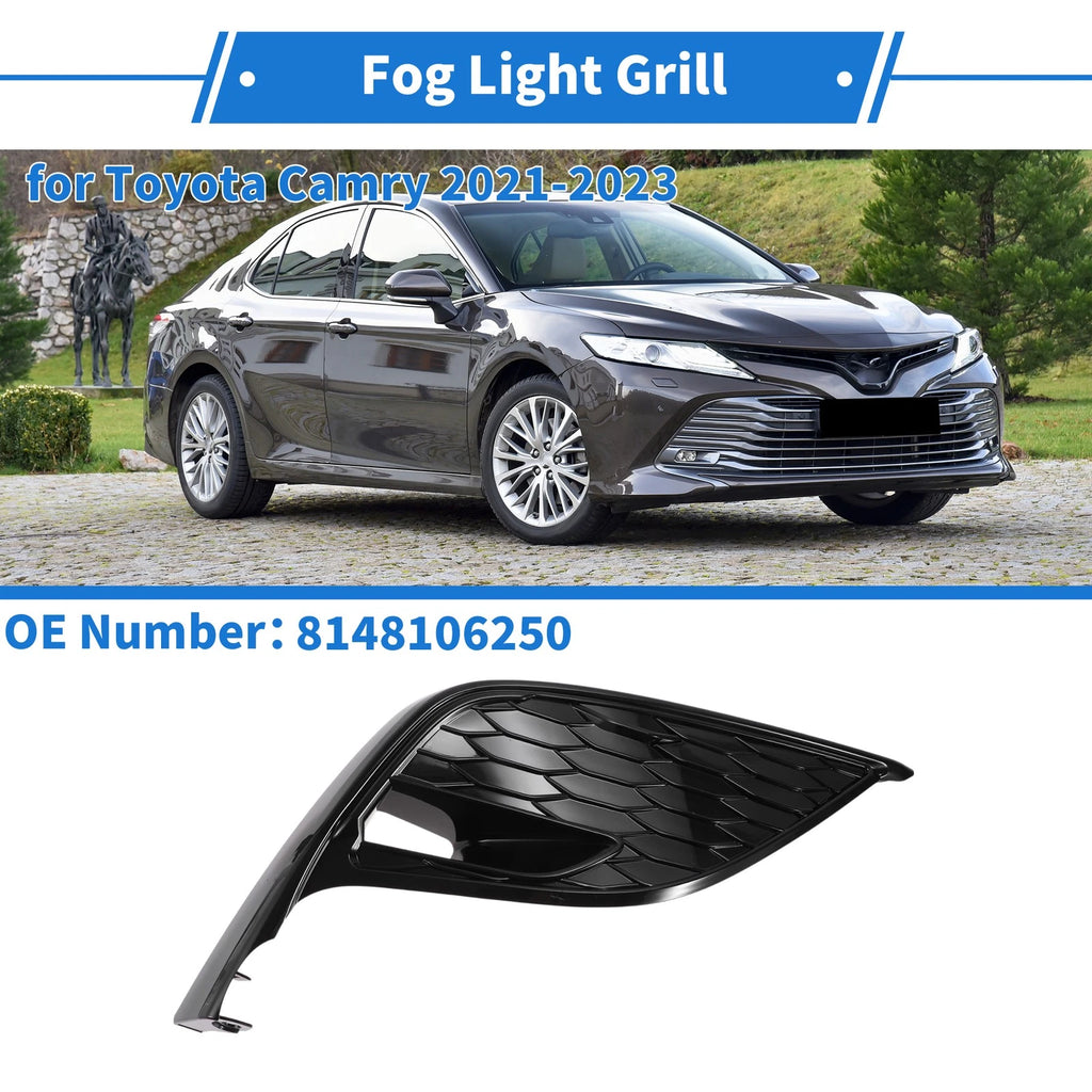 Front Right Fog Light Grill Replacement for Toyota Camry (2021–2023)
