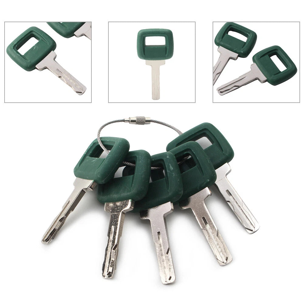 5X Ignition Keys for Volvo Loader Haul Truck (11039228)