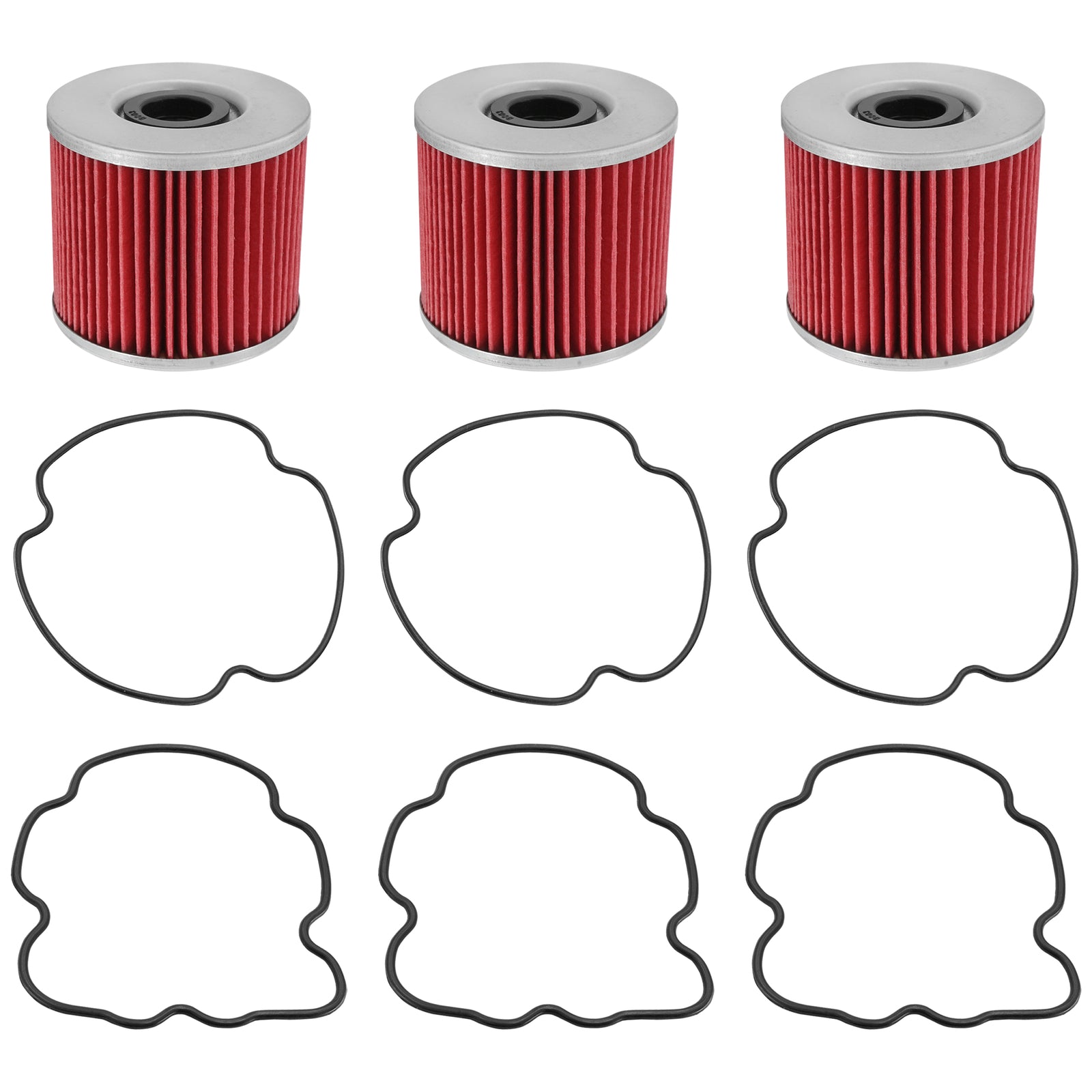 Oil Filter 3 Pack Replacement for Suzuki GS1100 GS1100L (1980–1984)