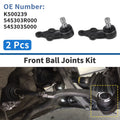 2 Pcs Front Lower Ball Joints Replacement for Hyundai Tucson (2010–2017)