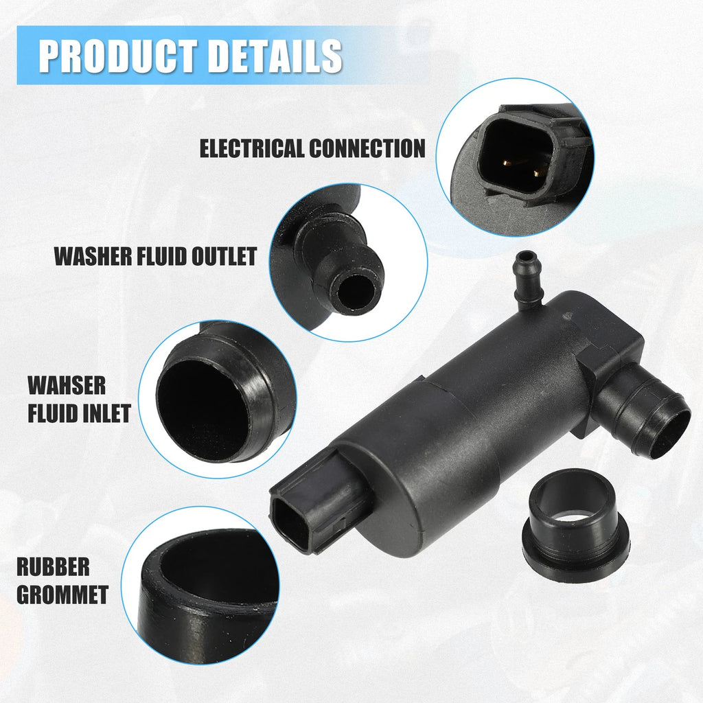 Windshield Washer Motor Pump for Ford Transit (2014–2023) BV61-17K624-AA