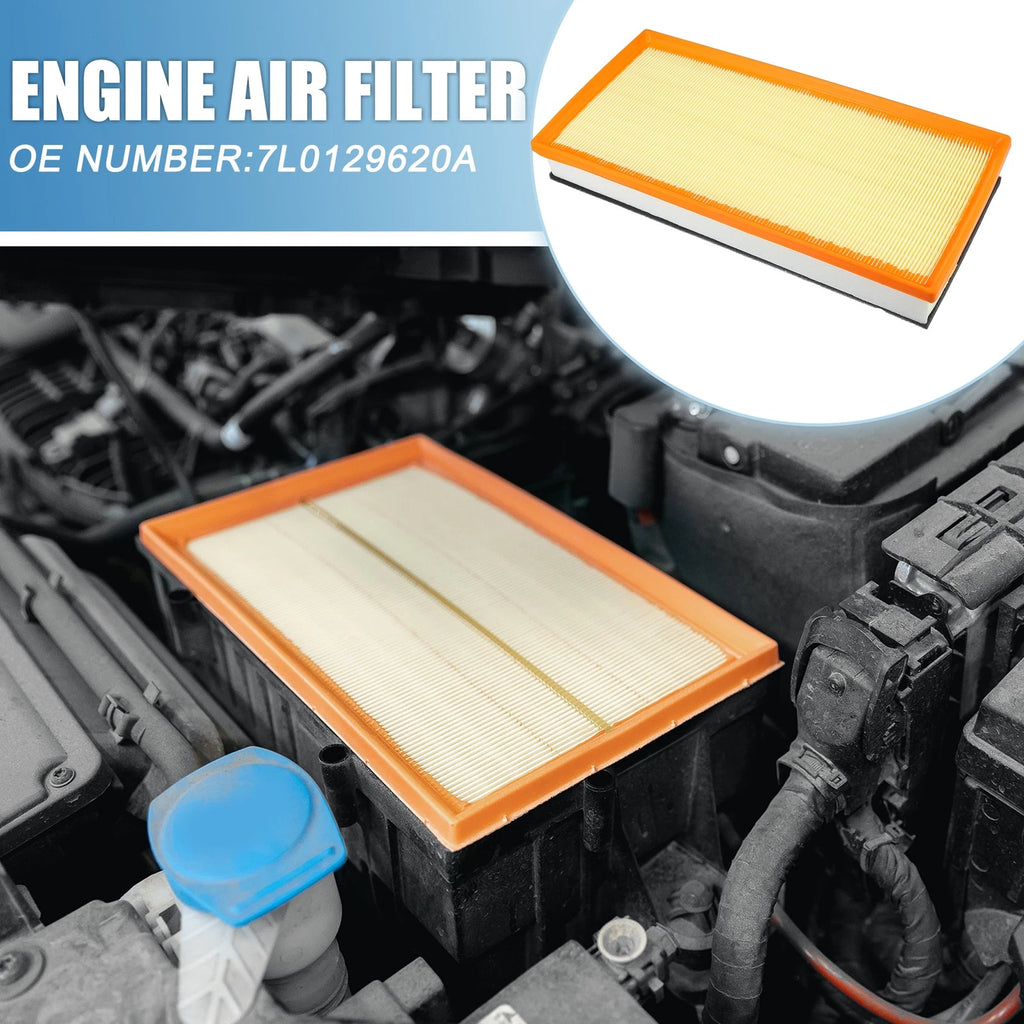 2 Piece Engine Air Filter Replacement for Audi Q7 Touareg Cayenne (2007–2015)
