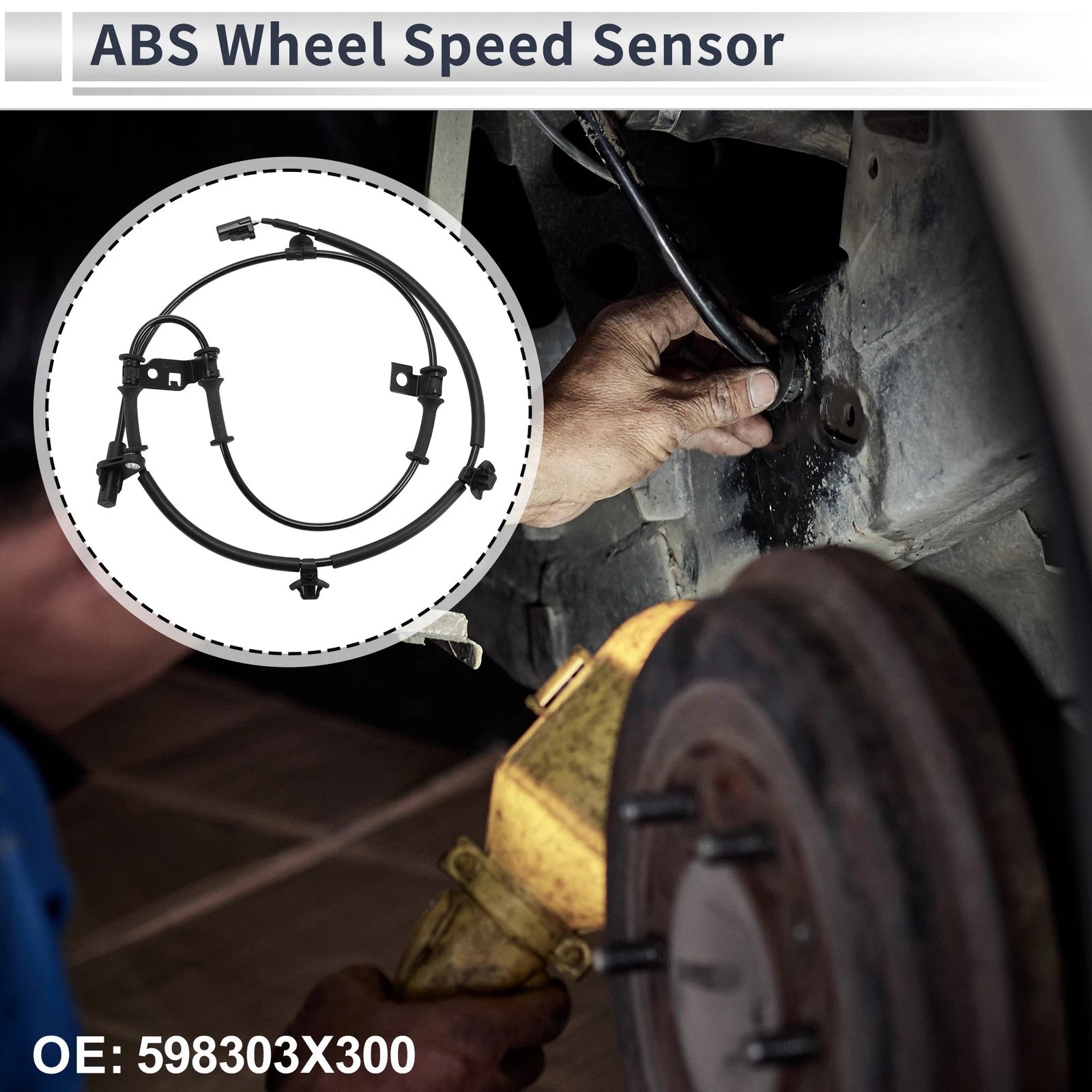 ABS Wheel Speed Sensor Replacement for Hyundai Elantra (2011–2013)
