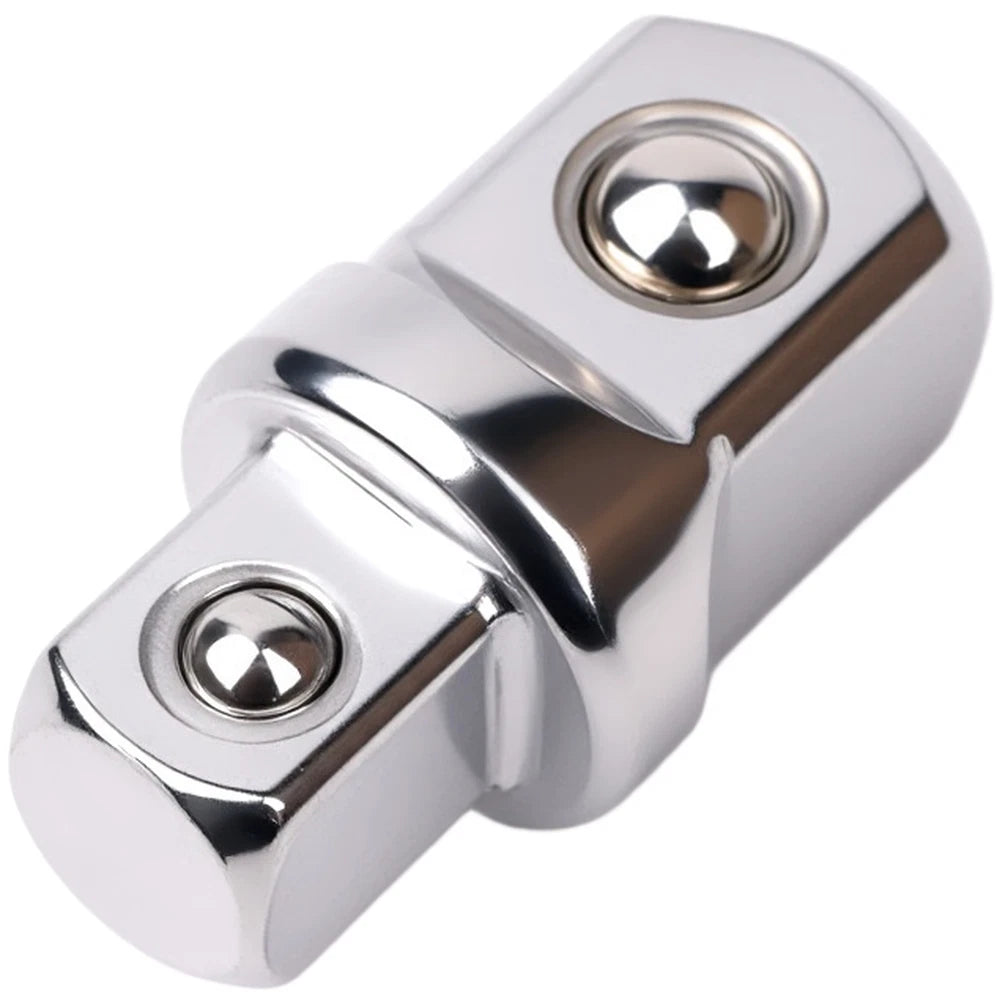 3pcs Socket Reducing Sleeve Adapter 1/4 3/8 1/2 Inch Double Head Steel
