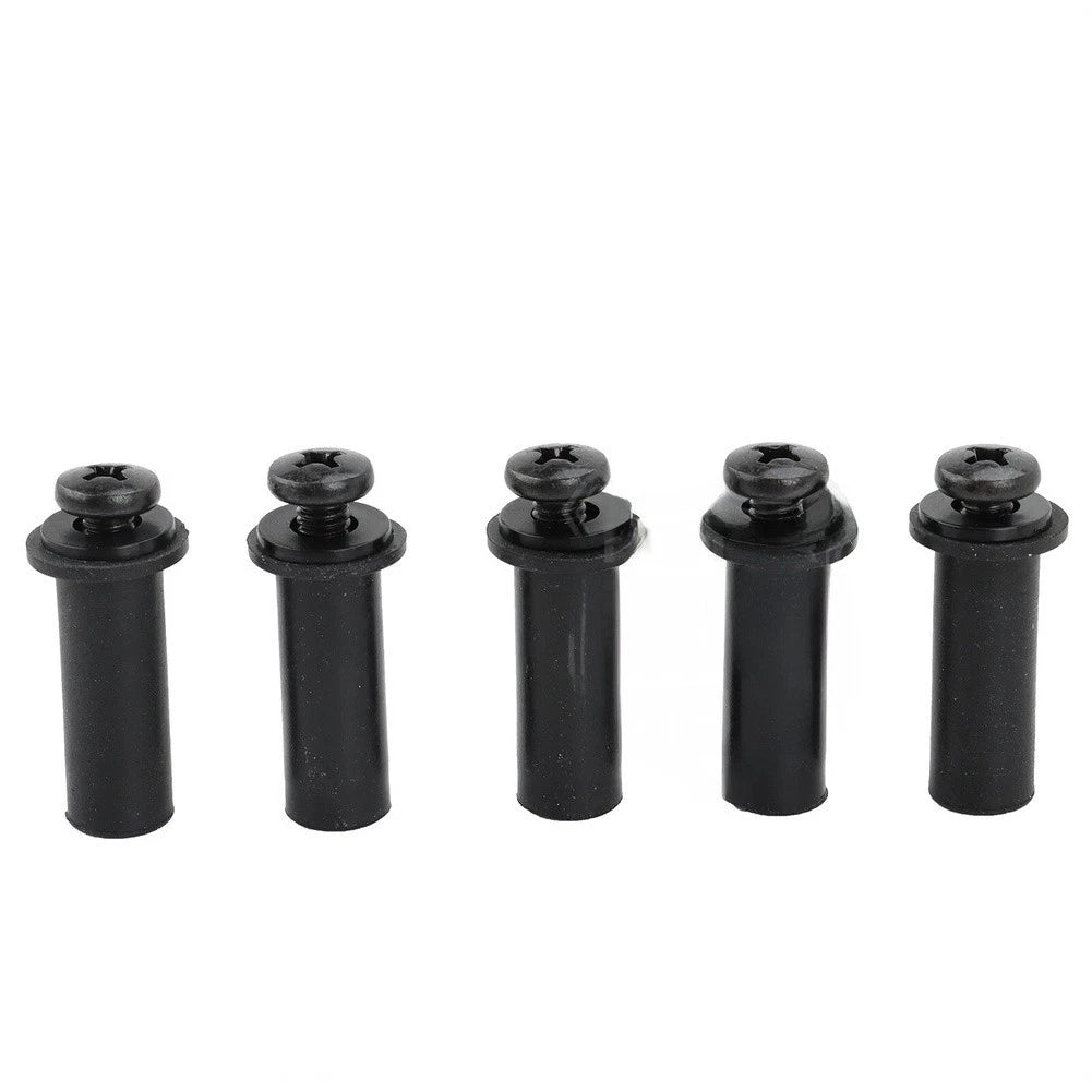 5pcs Windscreen Well Nuts Screws Bolt Cap Kit for Motorcycle