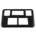 Carbon Fiber Front Headlight Button Frame Cover for Subaru Forester (2013–2018)