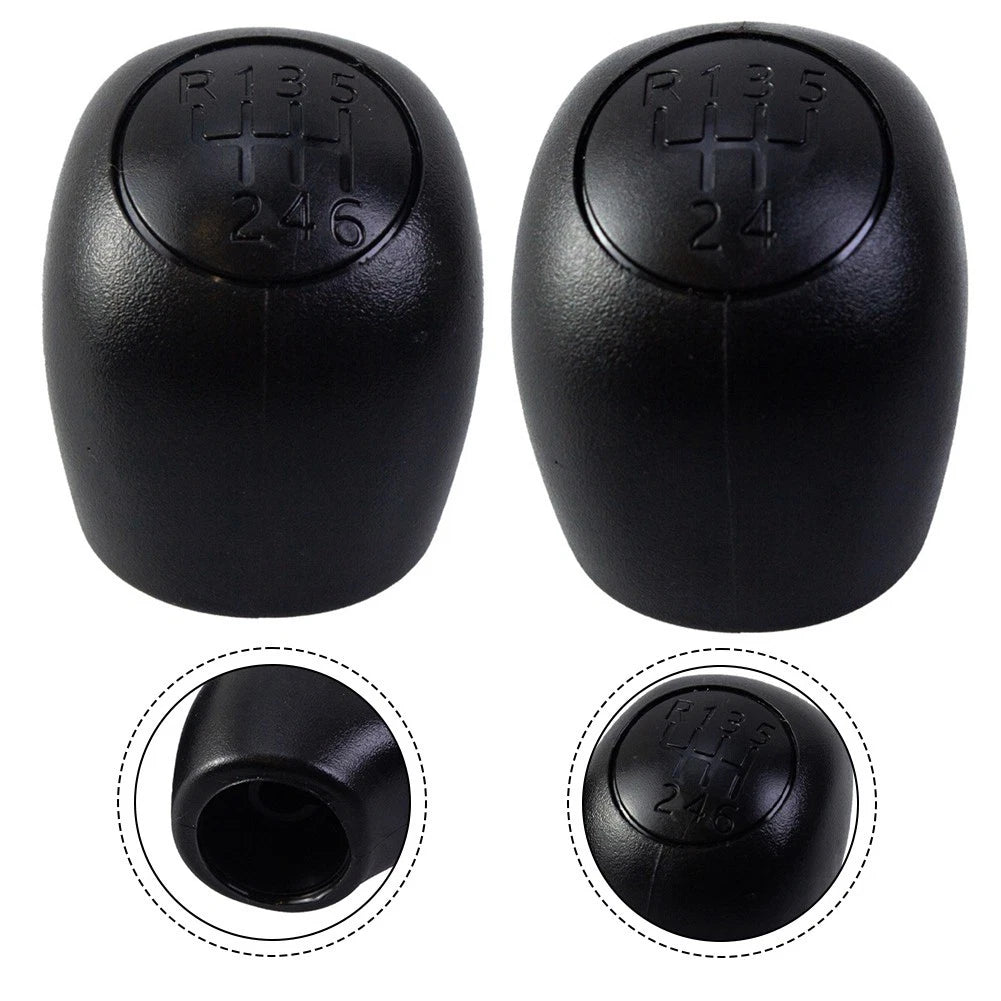 ABS Leather Gear Shift Knob for Fiat (1994–2006)