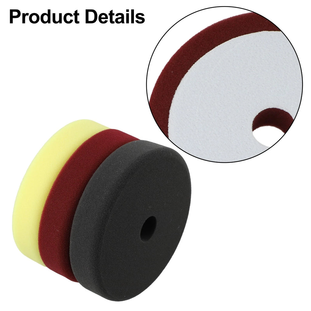 6 Pack Sanding Disc Set for Car Waxing (Coarse, Medium, Fine)
