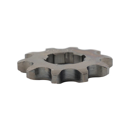10T Front Sprocket for ATV Pit Bike 110cc 125cc 140cc (Black, 20mm)