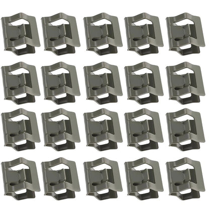 Set of 50 Glass Molding Fastener Clips for Windshield (Front Rear)