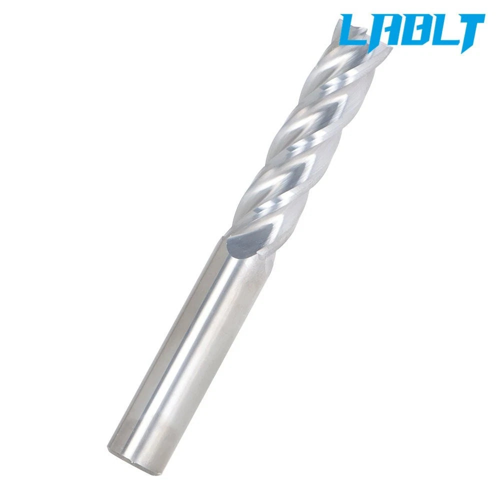 1/2" 4 Flute Long Carbide End Mill for LABLT (2" Cut, 4" Overall)