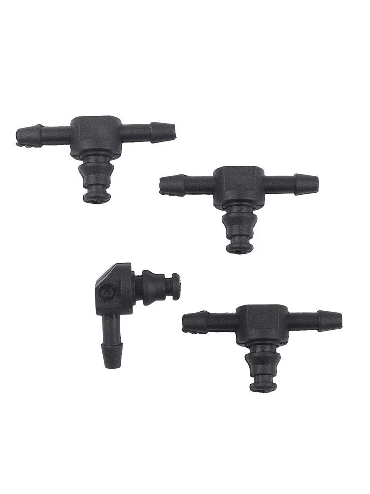 Set of 4 Connector T & L Pipe for Diesel Injector Applications