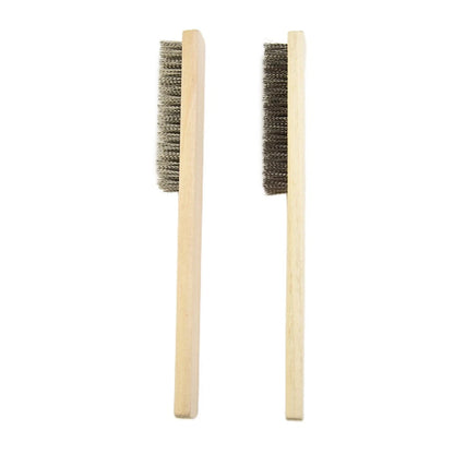2X Stainless Steel Wire Brushes for Metal Rust Cleaning Tools