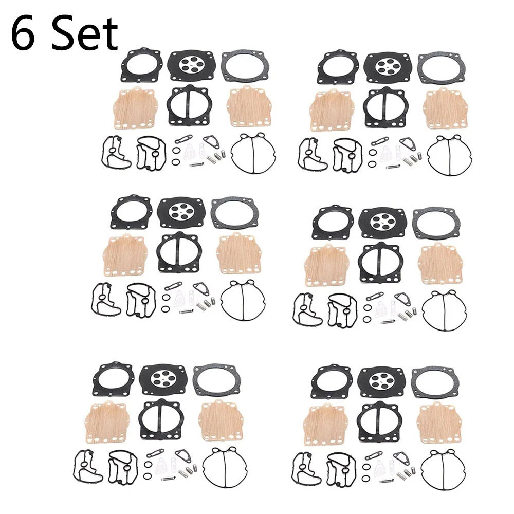 Set of 6 Carburetor Repair Parts for Kawasaki Keihin CDK-2 (750)