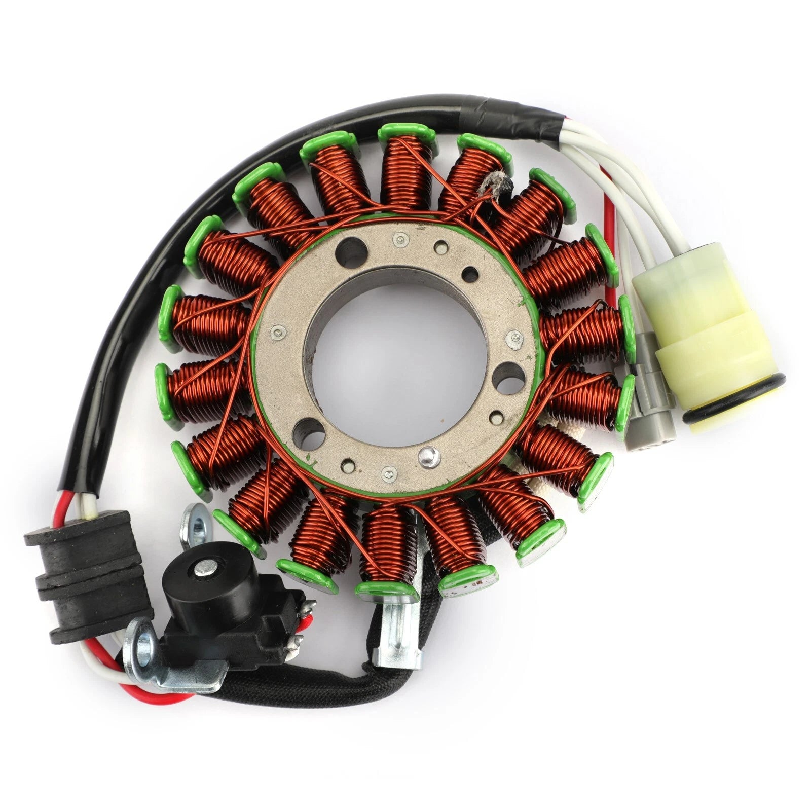 Alternator Stator Coil 18 Poles for Yamaha YFZ450 YFZ450R (2009–2018) 18P-81410-00-00