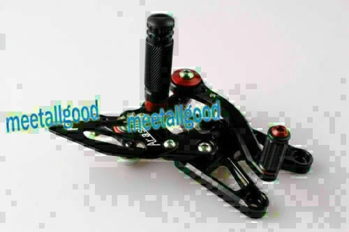 CNC Rearset Foot Pegs for BMW S1000RR (2010–2013)