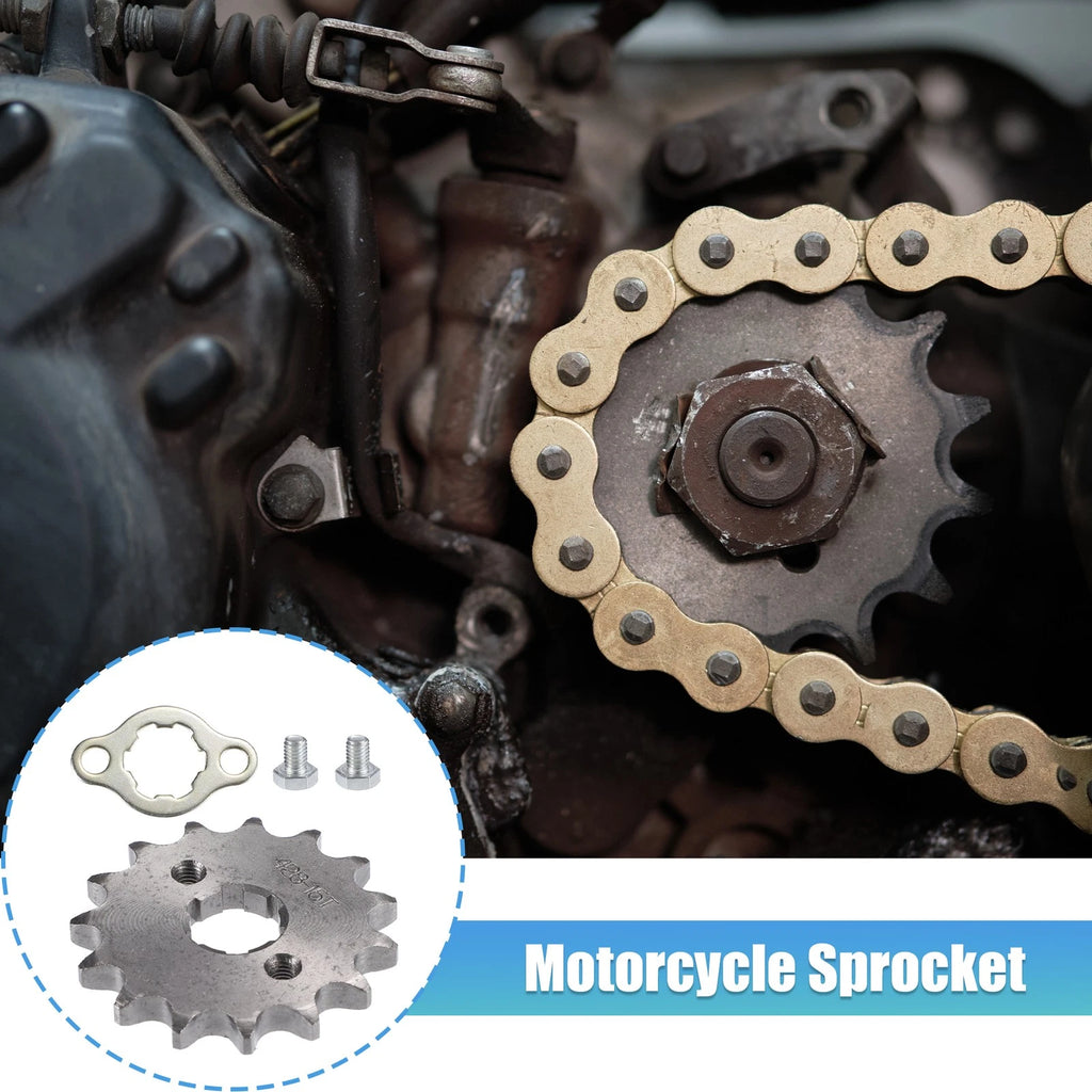 Engine Sprocket 15T 20mm ID Front Replacement Set for Pit Bike (2000–2024)