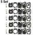 Set of 5 Carburetor Gasket Parts for ECHO PB-500 (P003002230, Walbro K10-WLA)