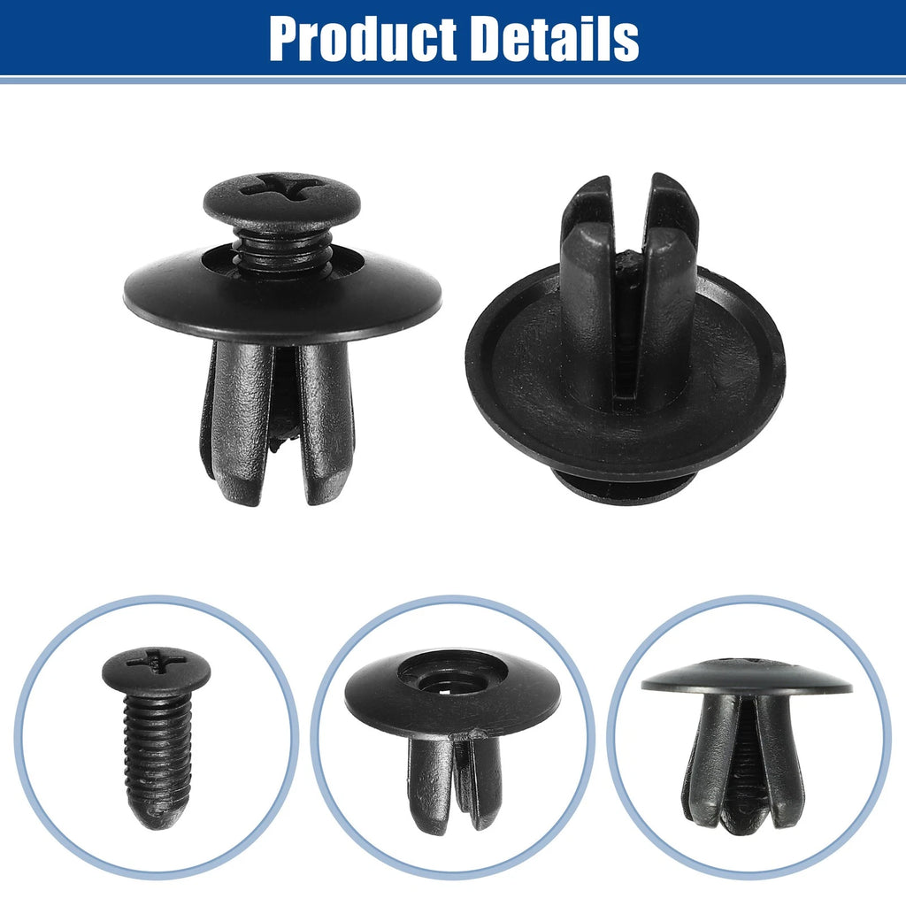 Bumper Cover Retainer Clips Replacement Fasteners for Hyundai Sonata (2009–2014)