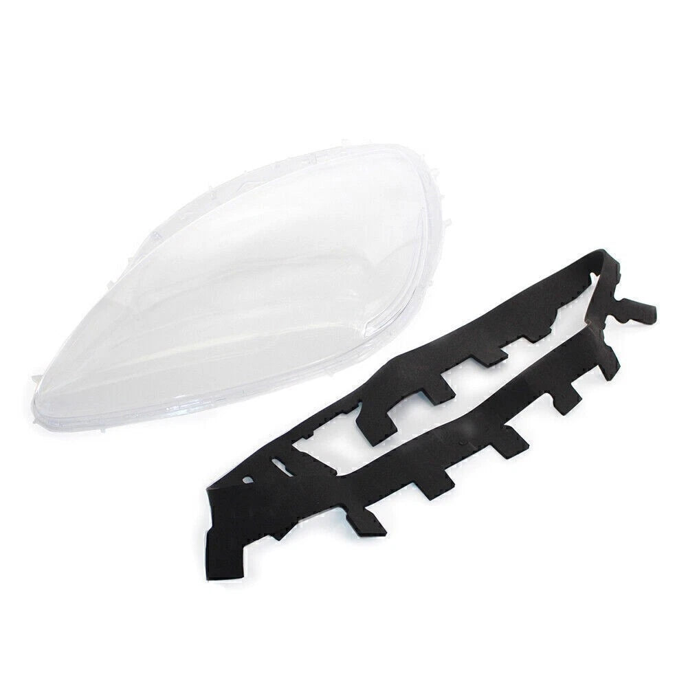 Clear Left Headlight Lens Cover + Gaskets for Chevrolet Corvette C6 (2005–2013)