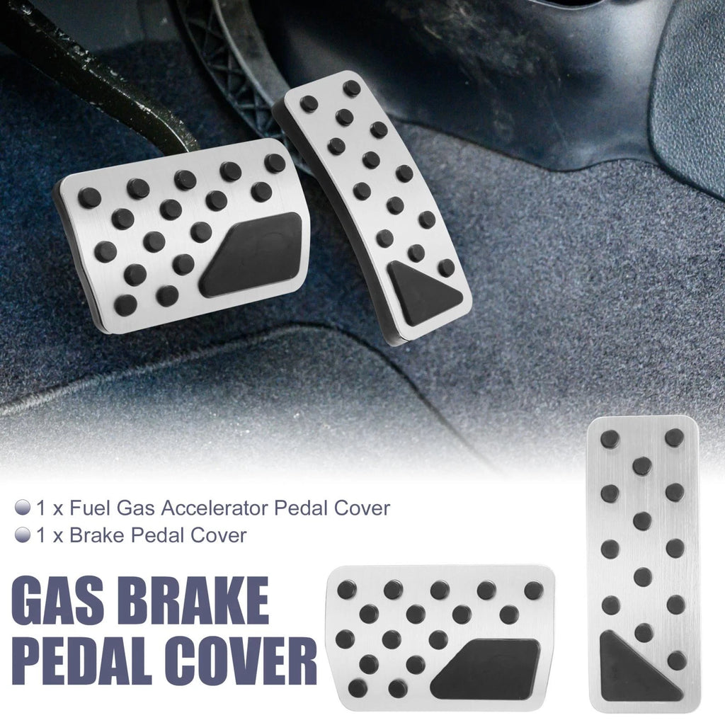 Brake Pedal Pad Gas Accelerator Pedal Cover Set for Jeep (2011–2012)