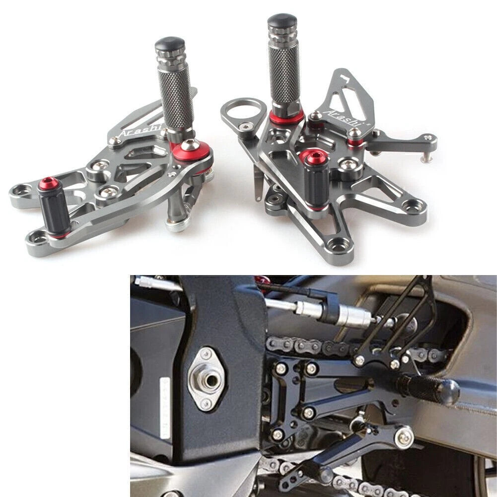 Rearset Foot Pegs for BMW S1000RR (2009–2014)