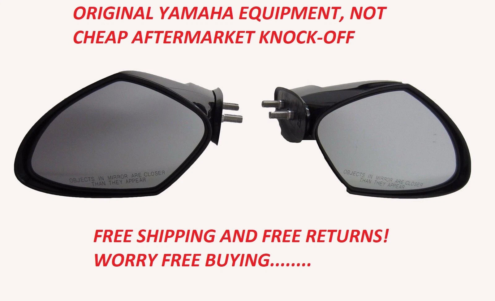 Pair OEM Mirrors for Yamaha VX110 (2005–2009) LH RH