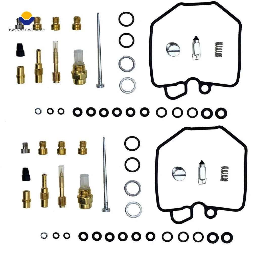 Set of 2 Carburetor Rebuild Kits for Honda Silver Wing 500 GL500 GL500I CX500 (1981–1982)