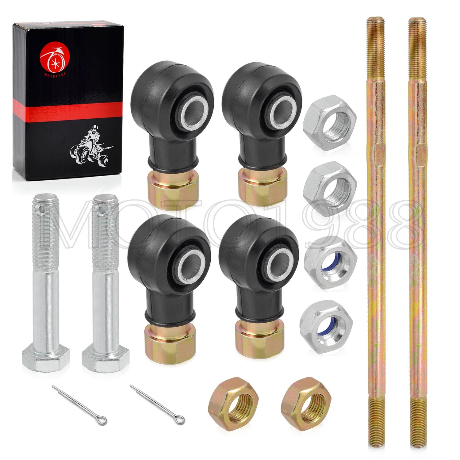 Set of 2 Tie Rods for Polaris Sportsman 400 450 500 HO 570 600 700 800