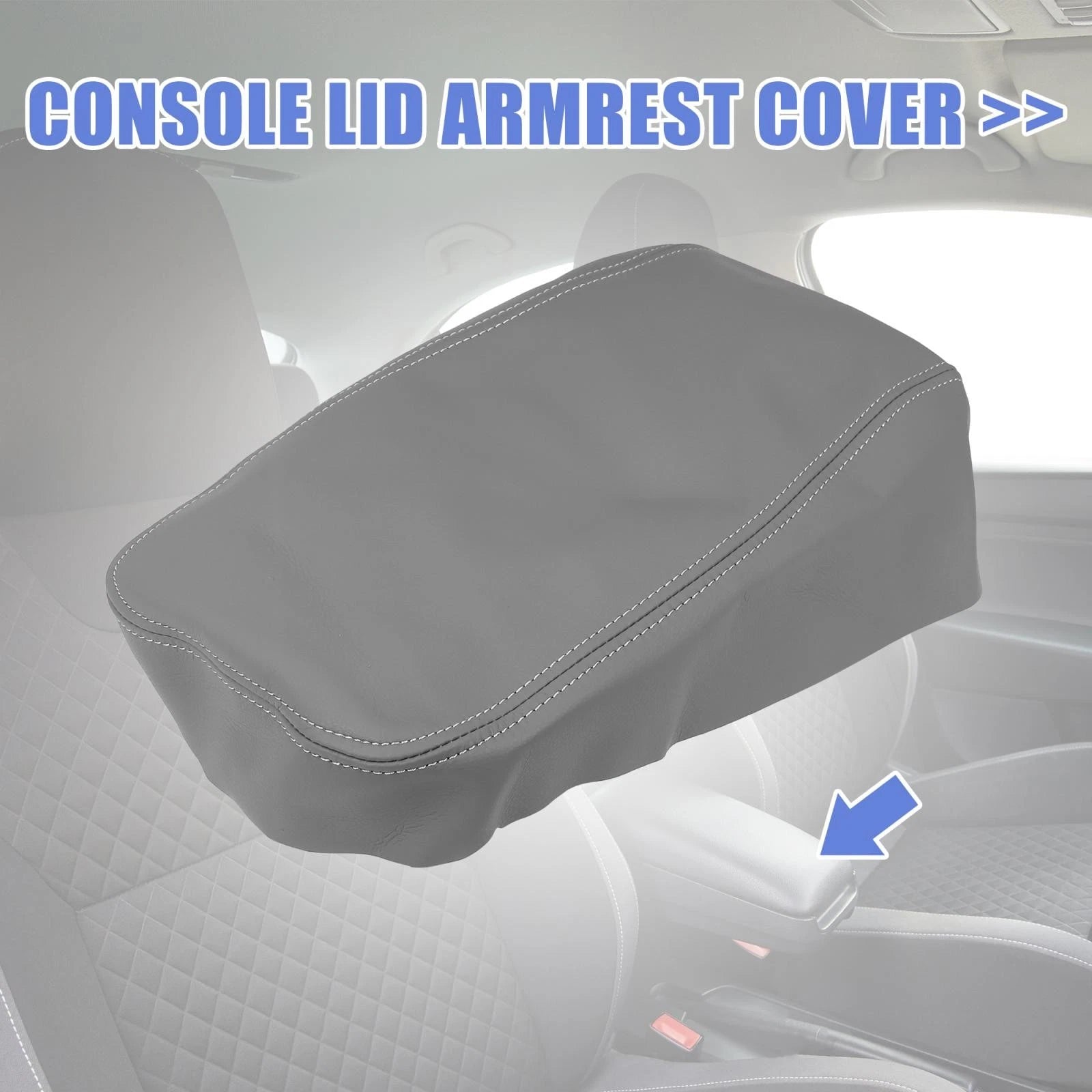 Car Center Console Lid Armrest Cover Protector for Toyota Avalon (2013–2018)