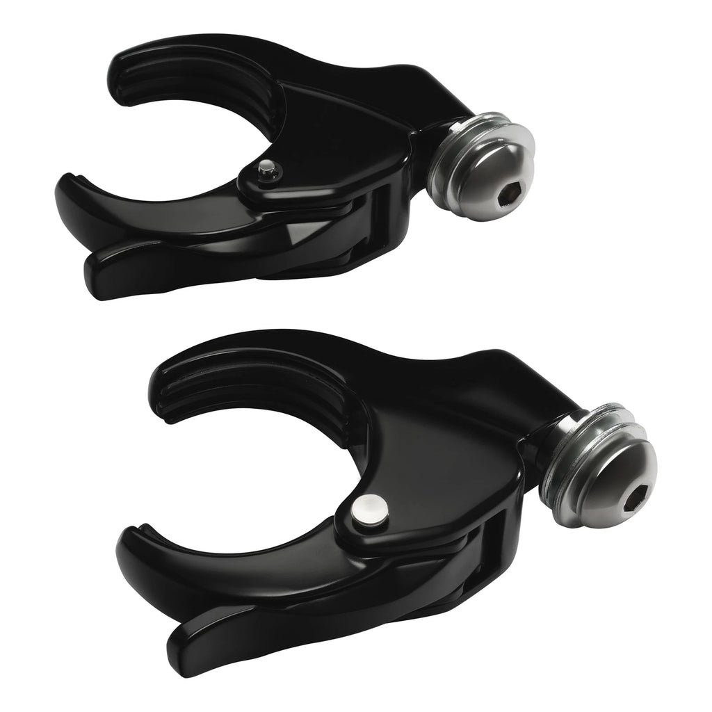 2X 49mm Windshield Clamps for Harley Breakout FXBR FXBRS FXBB (2018–2024)