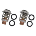 2X Thermostat 143F for Johnson Evinrude 5-235 HP (Compatible) 5005440 8330720 777260