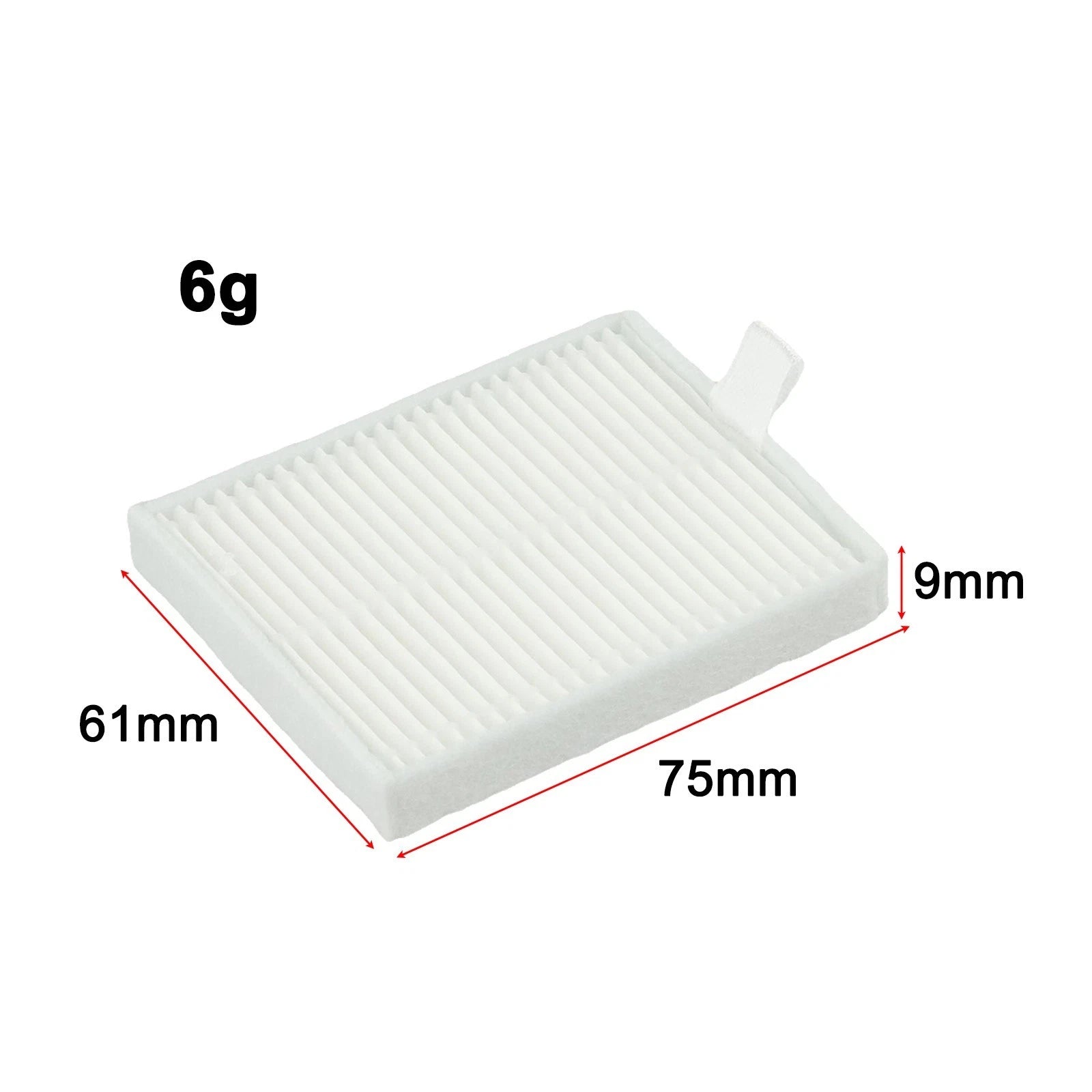 Filter Element for - 7490, Dust Filter, Exhaust Air