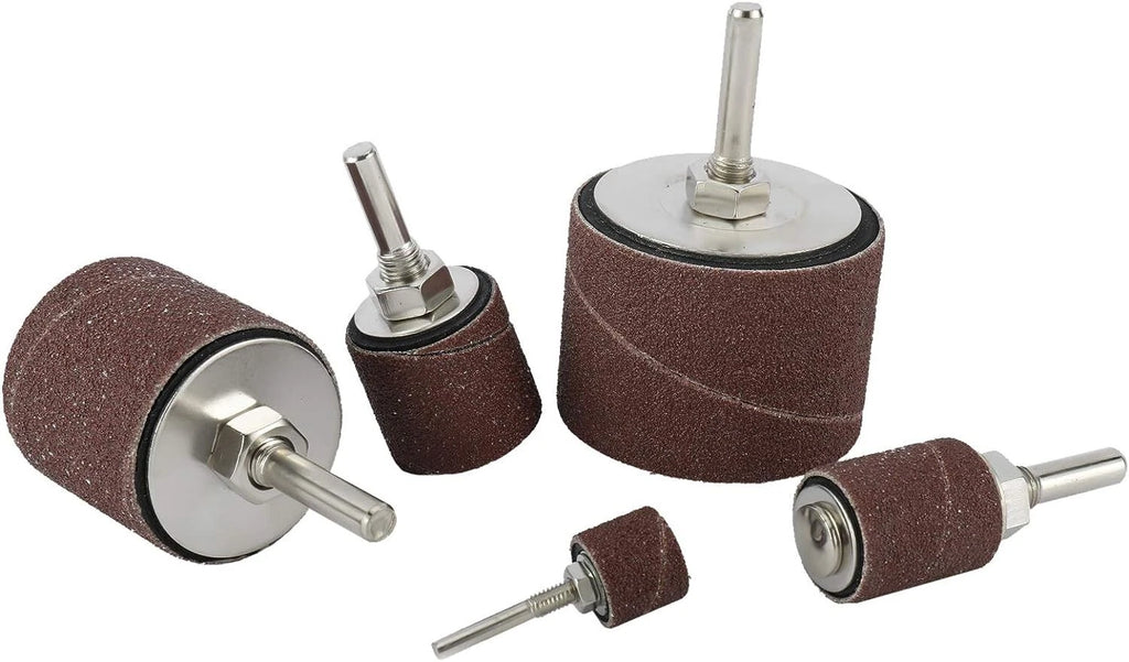 25Pc Sanding Drum Tool Set for Rotary Tools 1/2"-2"