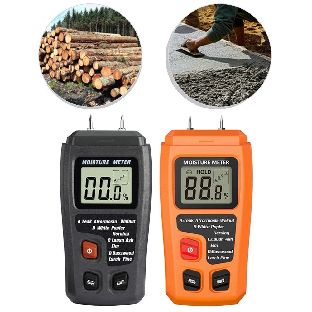 Humidity Meter for Wood, Paper, or Walls (Practical Tool)