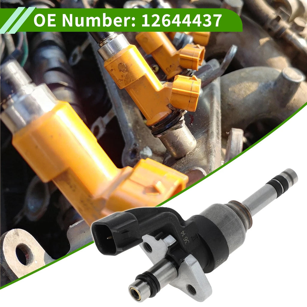 Fuel Injector Replacement for Chevrolet Cruze 1.4T (2011–2019) 1 Pack Black