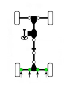 Rear Axle Universal Joint for Suzuki QUV 620 (2005)