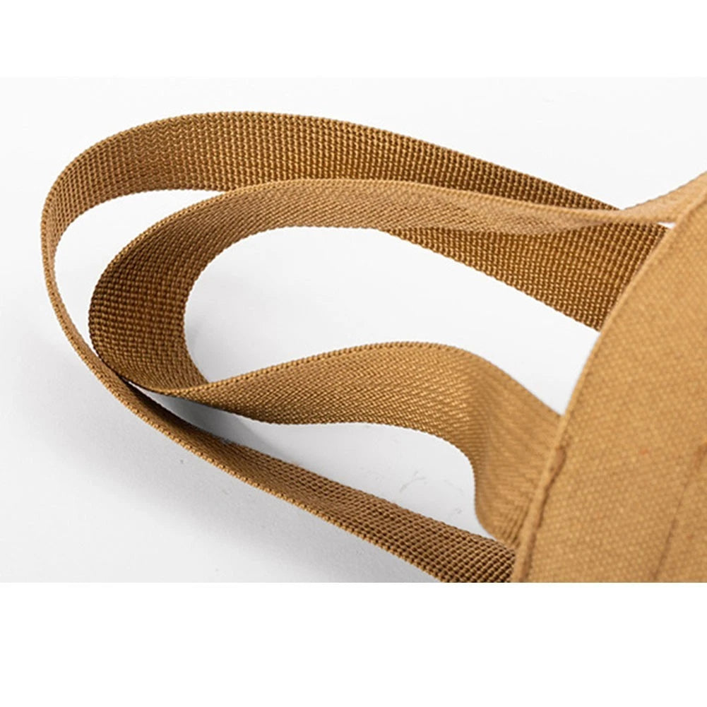 Canvas Protective Water Bottle Bag for Insulated Mugs and Glass Cups
