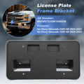 License Plate Bracket Replacement for Chevy Silverado 2500 HD 2024–2025