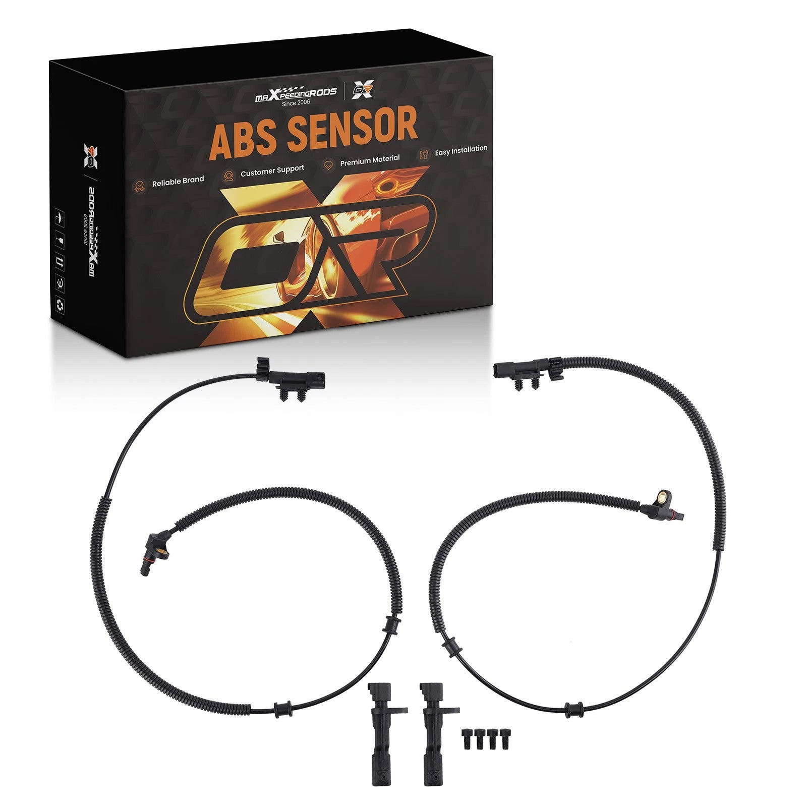 4x ABS Wheel Speed Sensor for Dodge Nitro (2007–2011) Jeep Liberty (2008–2012)