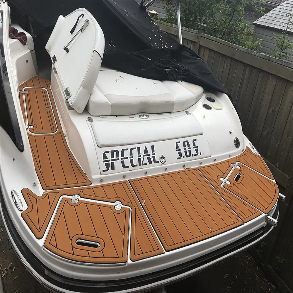 EVA Foam Teak Floor Mat for Rinker Captiva 226 (2006)