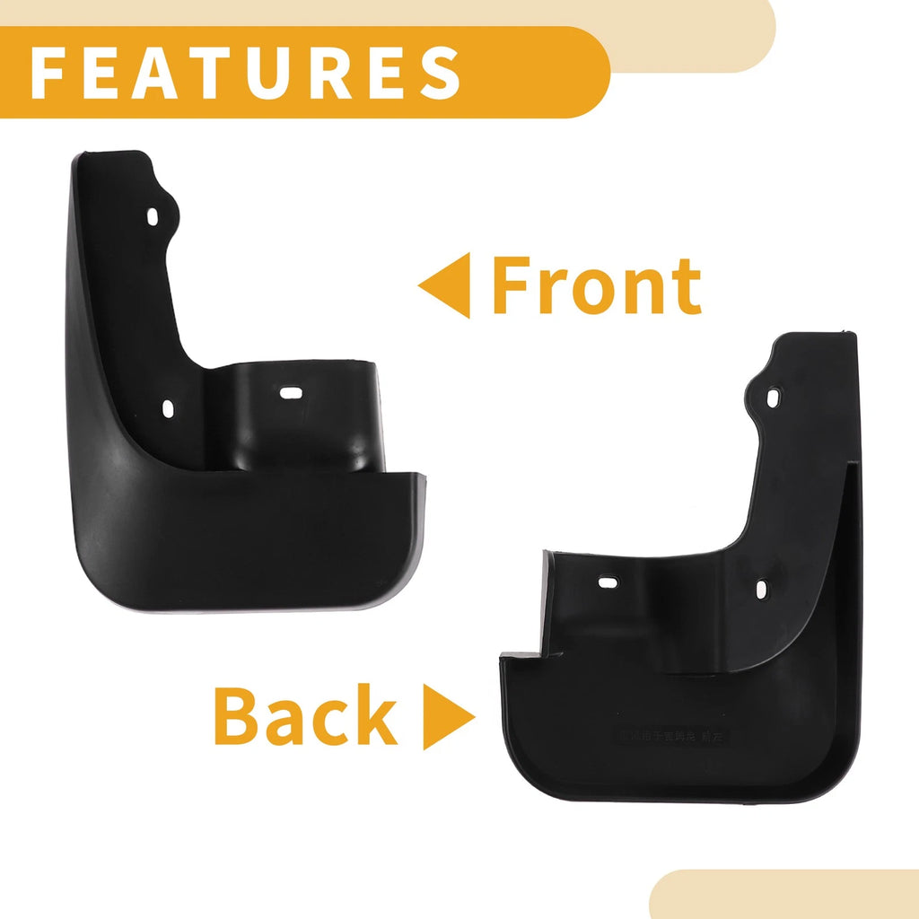 Mud Flap Splash Guard Set for Suzuki Jimny (2005–2018)