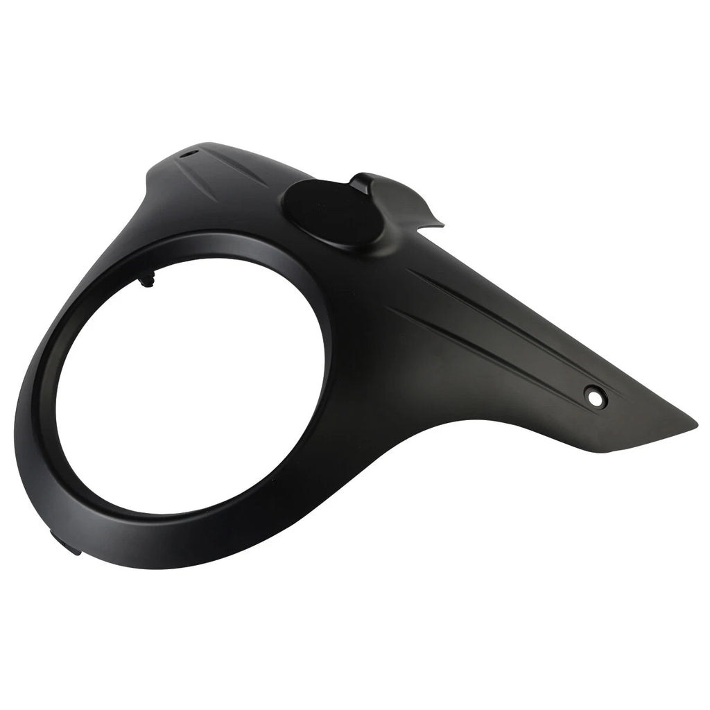 Matte Black Headlight Bezel Trim for Indian Roadmaster (2015–2024)