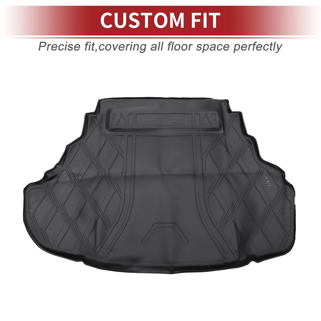 Cargo Liner Rear Trunk Mat Replacement for Toyota Camry (2015–2017) TPE
