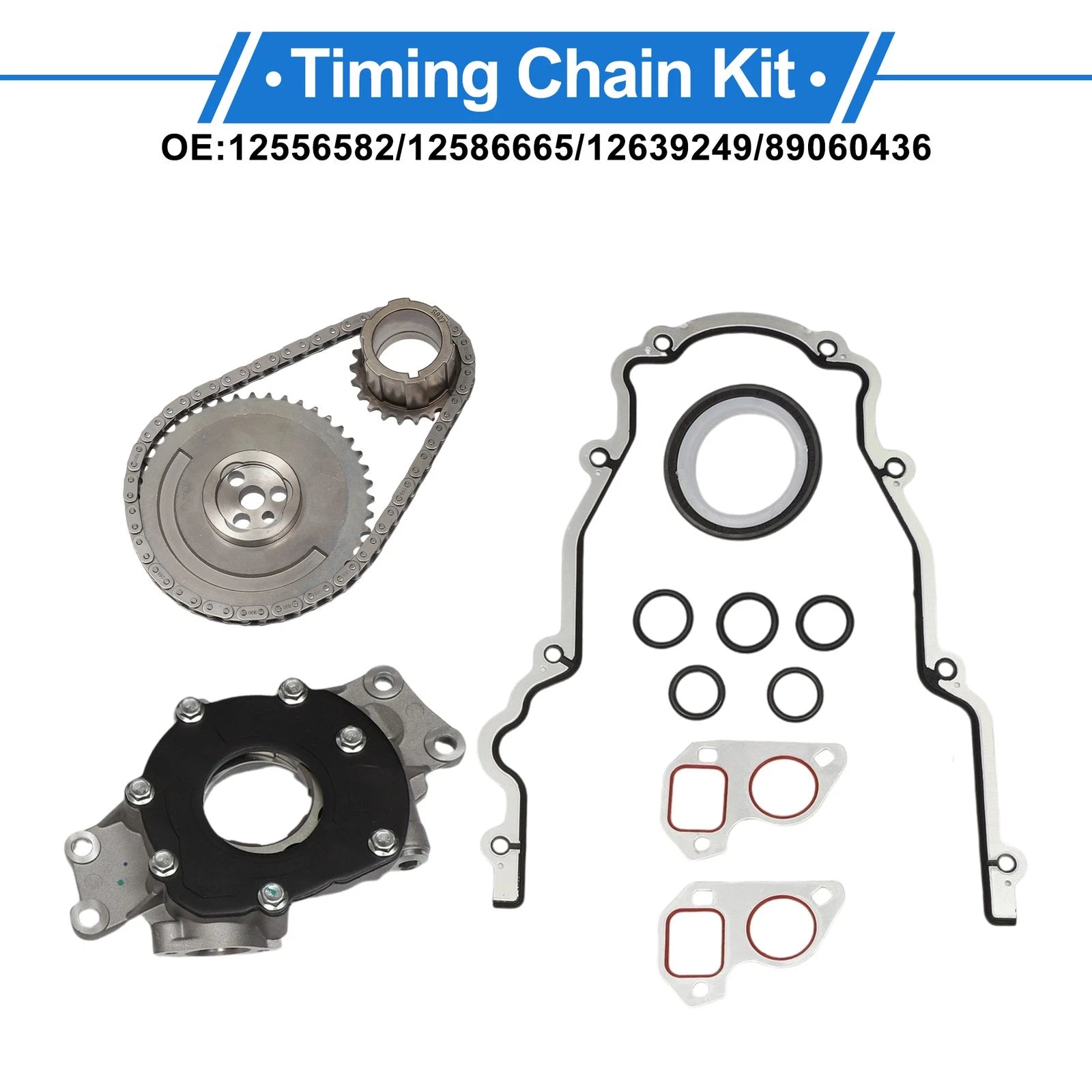 Timing Chain Kit Replacement for Chevrolet Silverado Tahoe Avalanche (2007–2014)