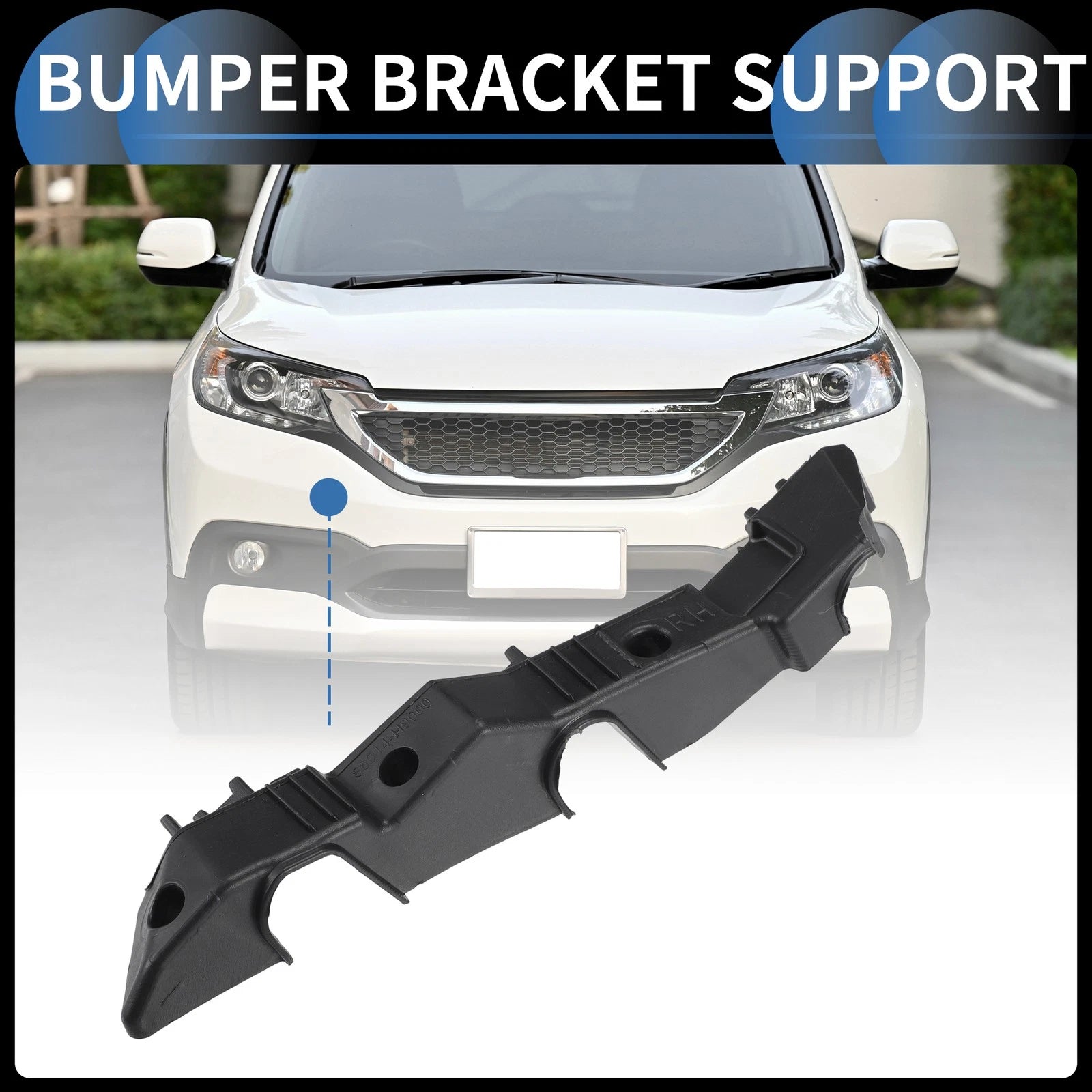 Right Front Bumper Retainer Bracket Replacement for Hyundai Elantra (2021–2023)