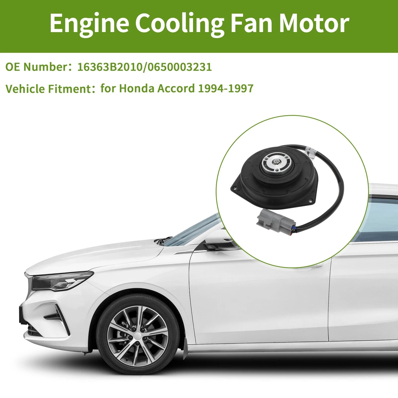 Radiator Fan Motor Replacement for Honda Accord (1994–1997)