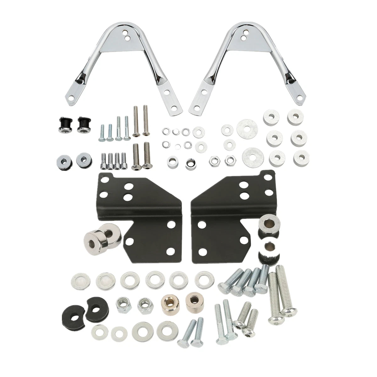 Sissy Bar Mount Rack Docking for Harley Touring (1997–2008)