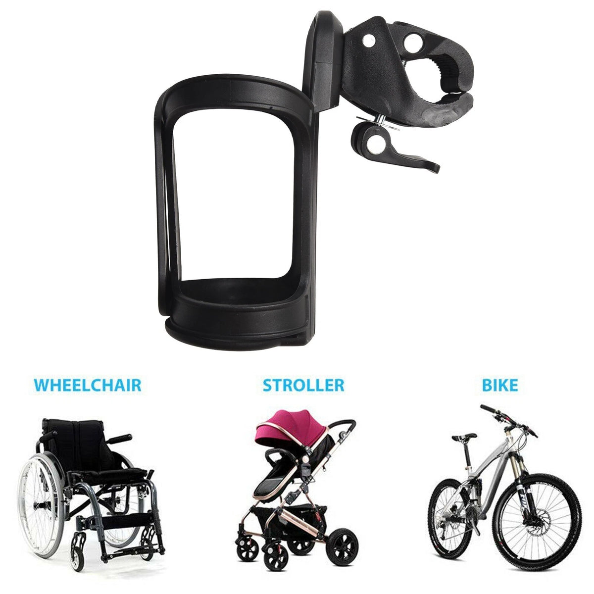 Cup Holder Door Mounts for Car Truck (Universal Fit)